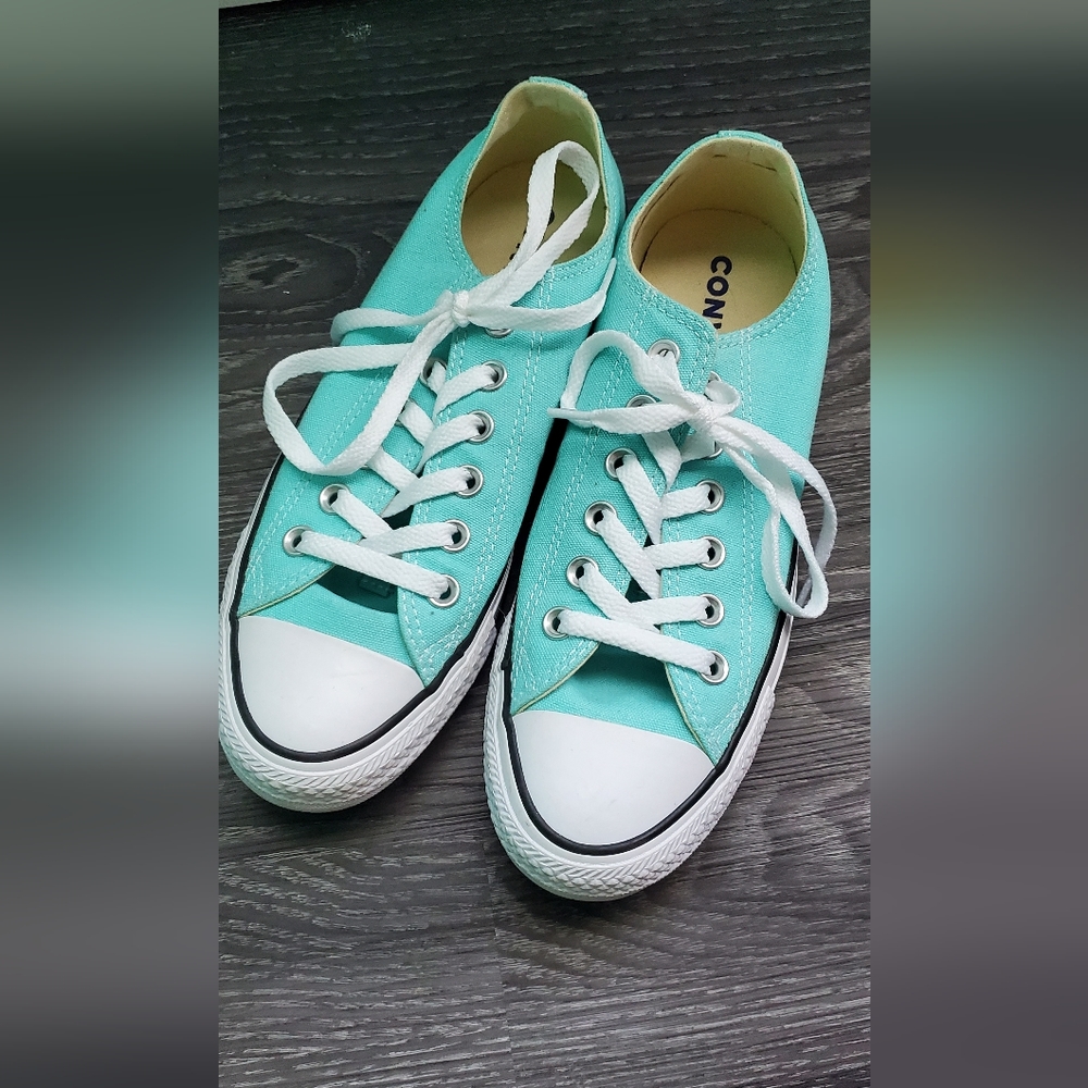 Converse Aqua Sneakers
